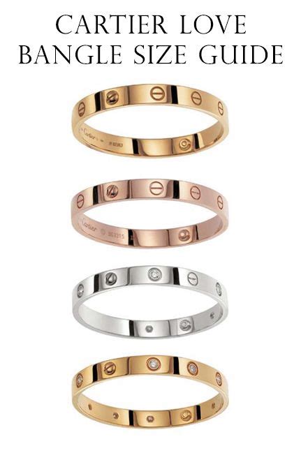 cartier bracelet size guide|cartier panther size chart.